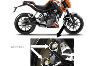 KTM 125DUKE、制動力低下のおそれ 画像