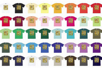 仮面ライダー生誕40周年…40色から選べるTシャツ 画像