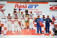 SUPER GT 500首位、柳田選手「ハンデはつらいが誇り」 画像
