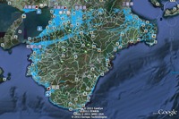 ホンダ、紀伊半島エリアの通行実績情報を公開…台風12号 画像