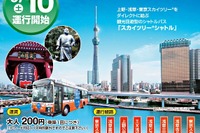 新路線バス「スカイツリーシャトル」出発進行 9月10日から 画像