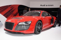 【フランクフルトモーターショー11】アウディR8のEV、ほぼ市販版を公開 画像