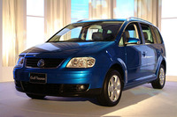 【VW『トゥーラン』日本発表】ターゲットは高額所得者?! 画像