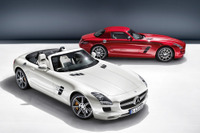 メルセデスベンツ SLS AMGロードスター、日本発売 画像