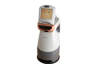 【福祉機器展11】パナソニック、コミュニケーション支援ロボットを開発 画像