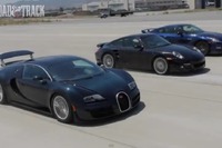 GT-R、911、ヴェイロン が加速競争［動画］ 画像