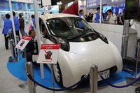 【CEATEC 11】レアなクルマ、『SIM-LEI』を見よう 画像