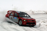 【三菱WRC】サスペンションに改良…ランサーWRC04 画像