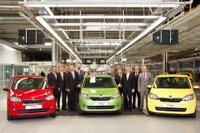 フォルクスワーゲンup!のシュコダ版、Citigo…生産開始 画像