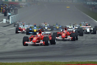 【F1マレーシアGPリザルト】シューマッハ2勝目、ホンダ表彰台 画像