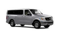 日産の北米向けバン、NV3500 に乗用設定…4列シート12名乗り 画像