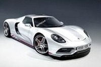 ポルシェの新型スーパーカー、アウディ R8 次期型の車台がベースか 画像