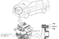トヨタ アルファードG など10車種、急にハンドルが重くなるおそれ 画像