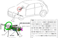 三菱 RVR ハンドルが重くなる 画像