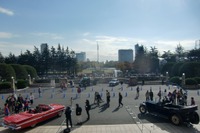 重要文化財とクラシックカー トヨタ博物館クラシックカーフェスタin神宮外苑 画像
