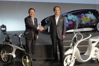 ヤマハ柳社長、電動バイクで「トヨタのつながる仲間に」 画像