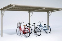 ダイケン、LED照明を標準装備した自転車置き場を発売 画像