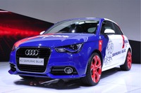 【東京モーターショー11】アウディ A1サムライブルー 1台限定発売…511万円 画像