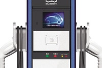 パナソニック電工、公共向けEV・PHEV用充電設備の新製品を発売…充電ケーブル付き 画像