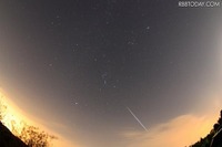 ［航空・宇宙］今日深夜、ふたご座流星群の活動ピーク 画像