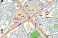 【MapFan for iPhone Ver.1.5登場】iPad対応しナビ機能も強化したローカル地図アプリ 画像