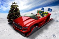 フォード、超エコなサンタのソリを提案 画像