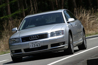 【インプレ'04】日下部保雄 アウディ『A8』 独自の存在感をアピールする高級車 画像