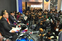 【デリーモーターショー12】ホンダ、2020年にインド二輪市場でシェア30%目指す 画像
