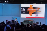 【デリーモーターショー12】日産 EVALIA 詳細画像…世界戦略車 画像