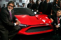 【デリーモーターショー12】インド初のスーパーカー、アバンティにホンダ製V6ターボ計画…最大出力400psか 画像
