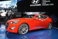 【デトロイトモーターショー12】ヒュンダイ ジェネシスクーペ が強化…トヨタ 86 を意識? 画像