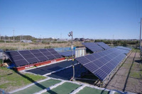 太陽光発電の施設園芸への利用 三井住友建設が実証試験 画像