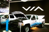 【デトロイトモーターショー12】米ベンチャー、VIAモータース…一挙3台の大型EV初公開 画像