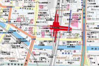 インクリメントP、Illustrator向け地図データの提供開始…自在にデザイン加工 画像