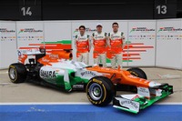 フォースインディア、2012年型F1マシン発表…VJM05 画像