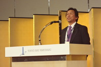 【ジャパンキャンピングカーショー12】キャンピングカーの持つ力…日本RV協会福島会長 画像