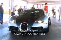 ブガッティ ヴェイロン、公道で360km/h超の瞬間［動画］ 画像