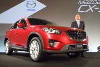 【マツダ CX-5 発表】山内社長、中国での現地生産に向け準備している 画像