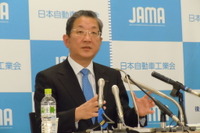 自工会志賀会長「連結プラスでも単独赤字では健全な姿ではない」 画像