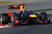 バルセロナテスト初日、ファステストはベッテル 画像