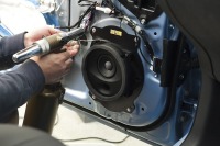 【写真蔵】SonicPLUSプリウス専用スピーカーをPHVにインストール 画像