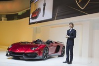【ジュネーブモーターショー12】ランボルギーニ アヴェンタドール に「J」 画像