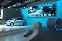 【ジュネーブモーターショー12】ルノーの新型コンパクトEV、ZOE…最大210km走行可能 画像