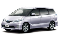 【特集 クルマと震災 2012】トヨタ エスティマハイブリッド の有効性… アルファード や ヴェルファイア に1500Wコンセントがついていない理由 画像