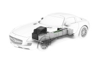【ジュネーブモーターショー12】メルセデスベンツ SLS AMG E-CELL、0-100km/hは4秒 画像
