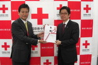 BASFコーティングス、日本赤十字に支援金寄付「これからが重要」 画像