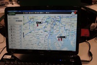 【ATTT12】ナビタイム、クラウド型の動態管理サービスを出展 画像
