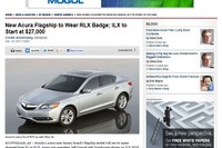 【ニューヨークモーターショー12】ホンダ レジェンド 後継が登場か…アキュラ RLX 画像