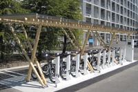 ヤマハ発動機 名大の自転車共同利用実験に電動アシスト自転車30台を納車 画像