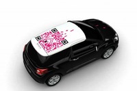 パリの高校生がデザインした DS3 ルーフステッカー 画像